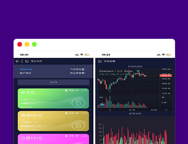 二开GFC/H5伪微交易理财盘最新修复三语言切换